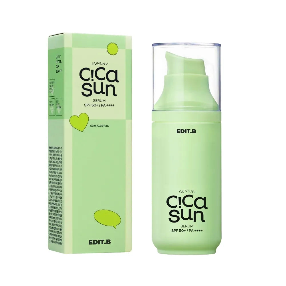 Sunday Cica Sun Serum SPF 50+ PA++++(55ml)