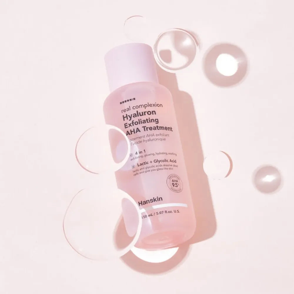 Real Complexion Hyaluron Exfoliating AHA Treatment (150ml)