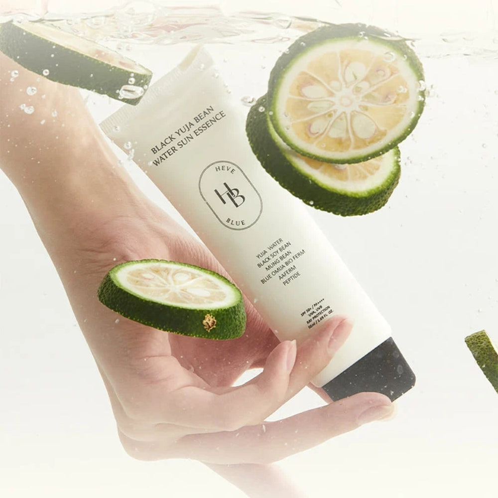 Black Yuja Bean Water Sun Essence SPF50+ PA++++ (50ml)