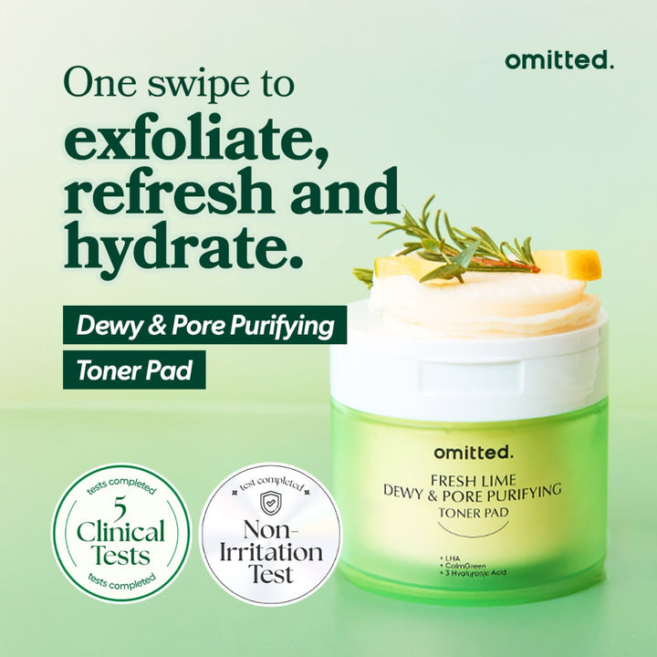 Fresh Lime Dewy & Pore Purifying Toner Pad - 70 Pads (160ml)