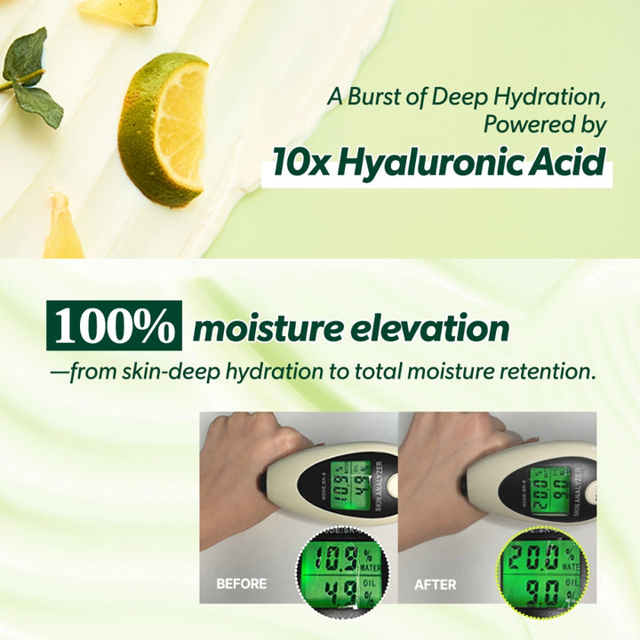 Fresh Lime Glow & Super Hydrating Moisturiser (90ml)