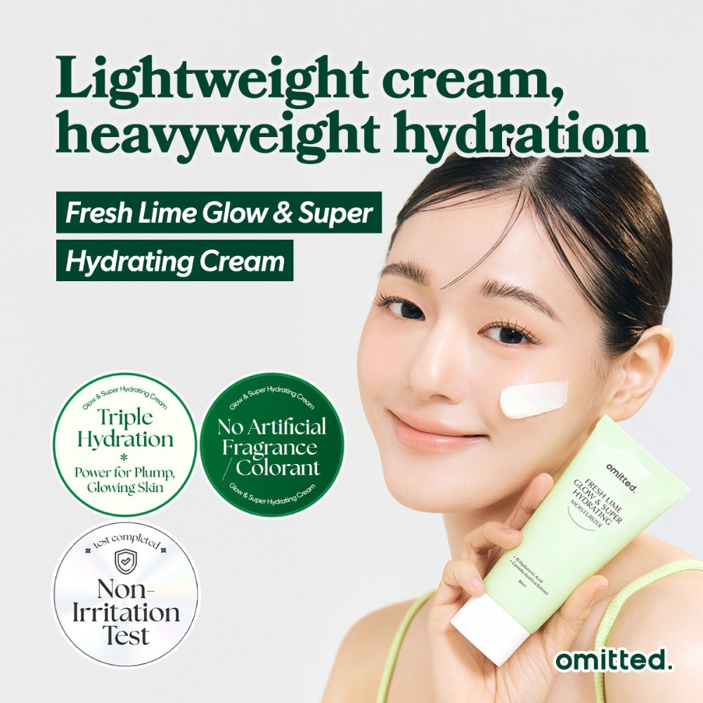 Fresh Lime Glow & Super Hydrating Moisturiser (90ml)