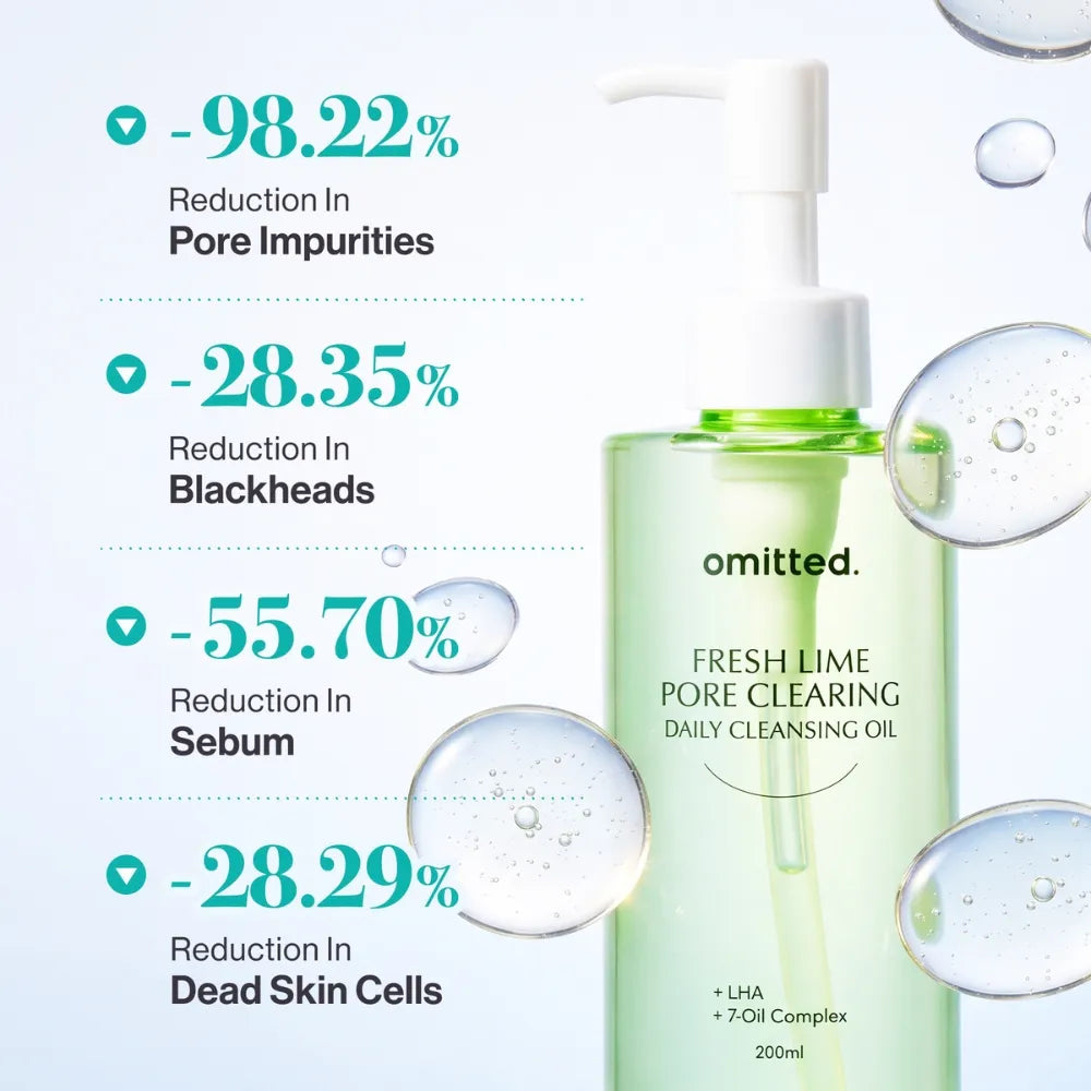 Fresh Lime Pore Clearing Daily Cleansing Oil (200ml)