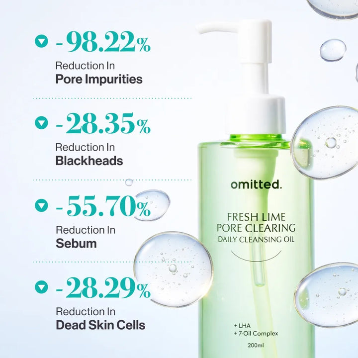 Fresh Lime Pore Clearing Daily Cleansing Oil (200ml)