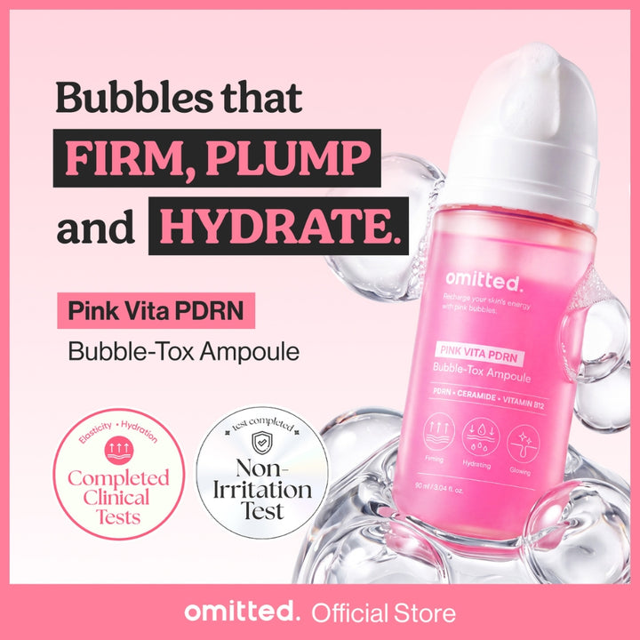 Pink Vita PDRN Bubble-Tox Ampoule (90ml)