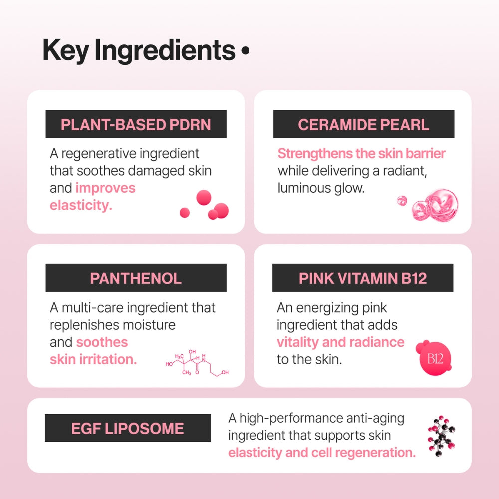 Pink Vita PDRN Bubble-Tox Ampoule (90ml)