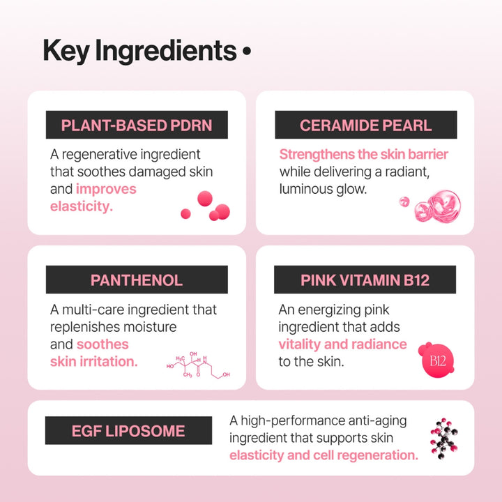 Pink Vita PDRN Bubble-Tox Ampoule (90ml)