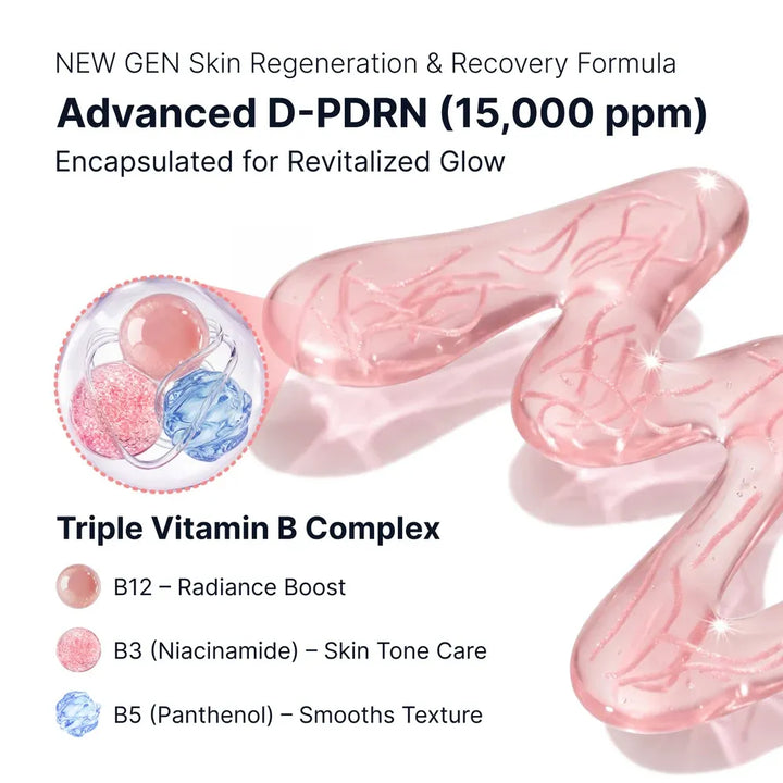 PDRN Pink Vitamin Glow Boosting Ampoule (40ml)