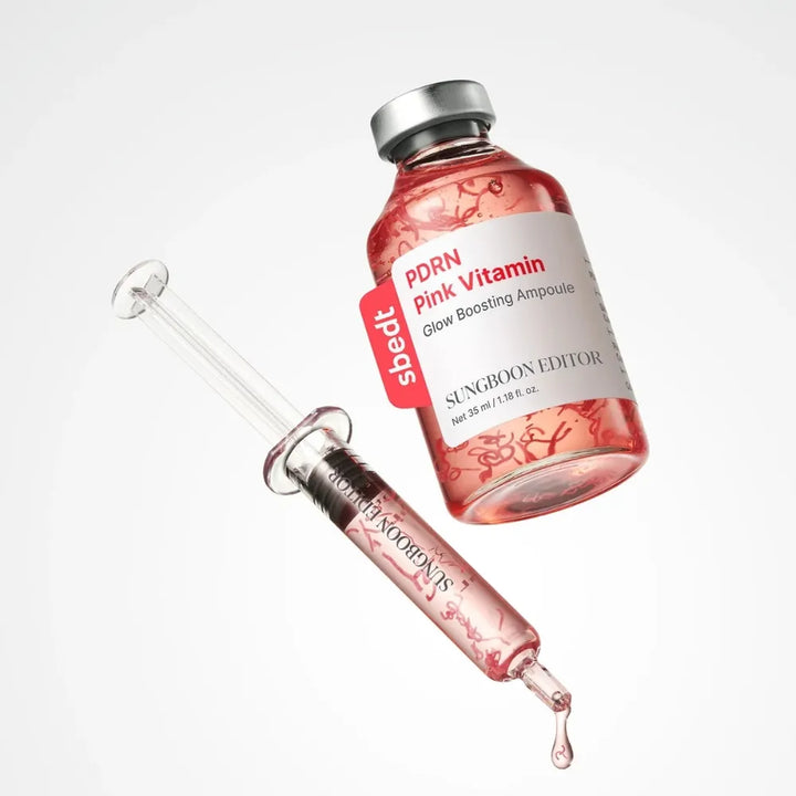 PDRN Pink Vitamin Glow Boosting Ampoule (40ml)