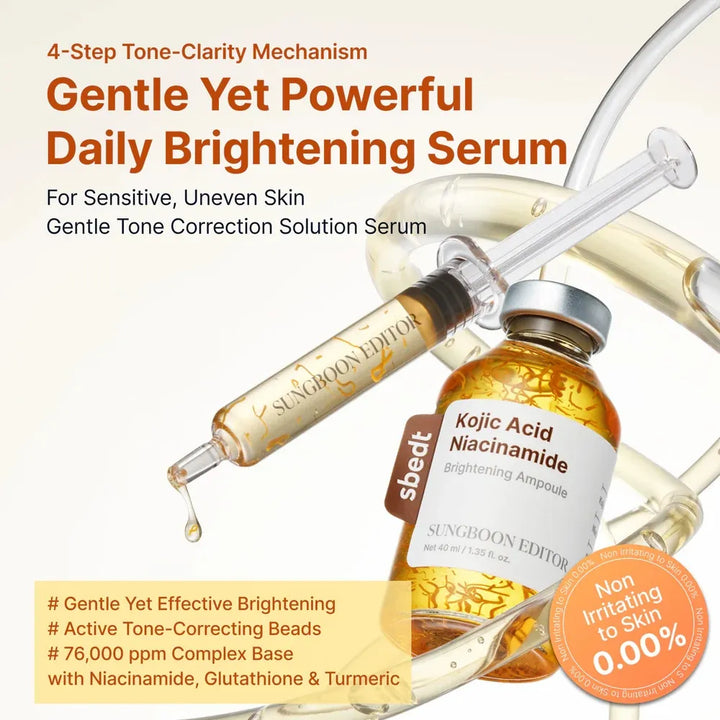Kojic Acid Niacinamide Brightening Ampoule (40ml)