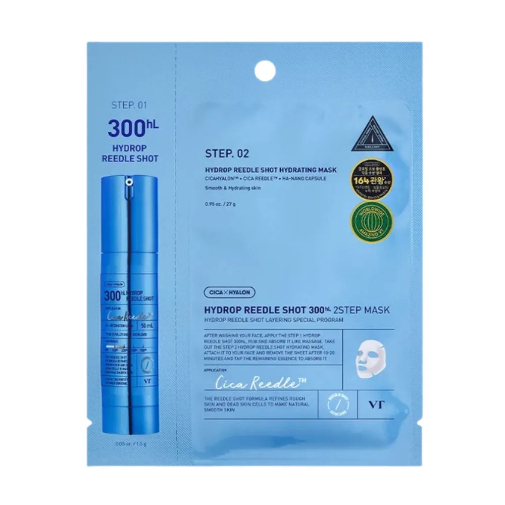 Hydrop Reedle Shot 300hL 2Step Mask - 1pc