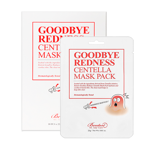 Goodbye Redness Centella Mask - 10pc Box