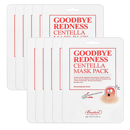 Goodbye Redness Centella Mask - 10pc Box