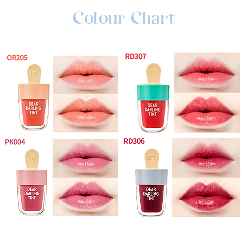 ETUDE HOUSE Dear Darling Water Gel Tint - Ice Cream Edition - 6 Colours (4.5g) – PURESEOUL