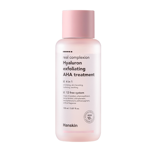 Real Complexion Hyaluron Exfoliating AHA Treatment (150ml)