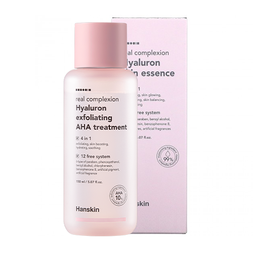 Real Complexion Hyaluron Exfoliating AHA Treatment (150ml)