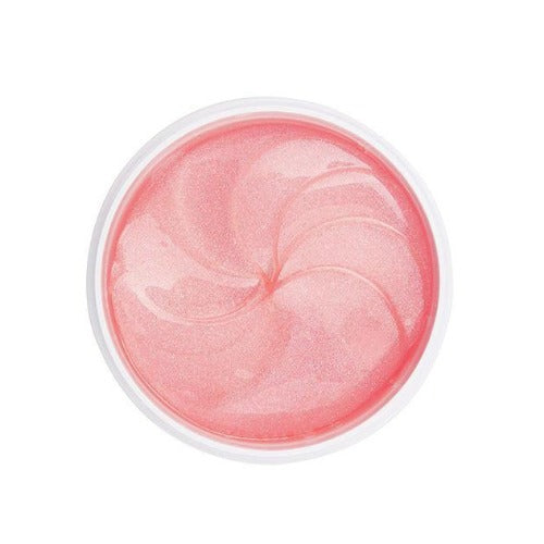 top view of an open box of HEIMISH Bulgarian rose water hydrogel eye patches