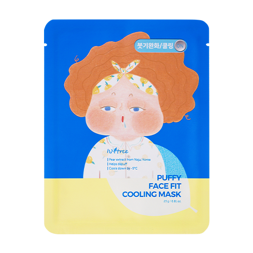 Puffy Face Fit Cooling Mask - 1pcs