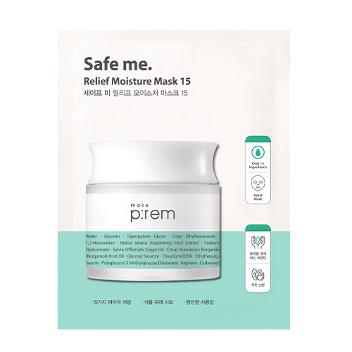 Safe Me. Relief Moisture Mask 15 - 1pcs