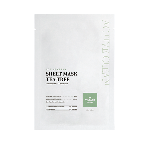 Active Clean Sheet Mask - Tea Tree (1pcs)