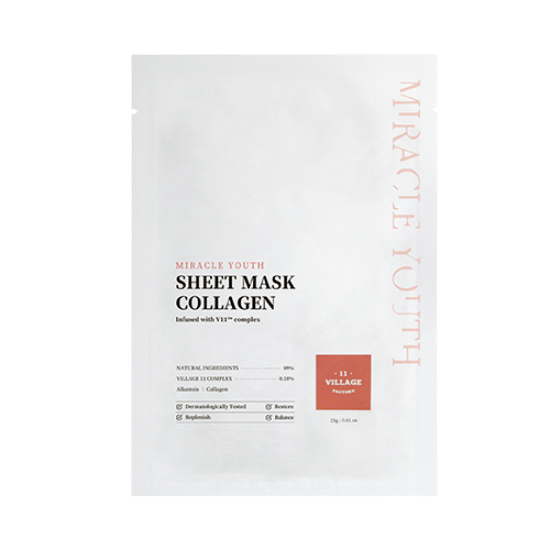 Miracle Youth Sheet Mask - Collagen (1pcs)