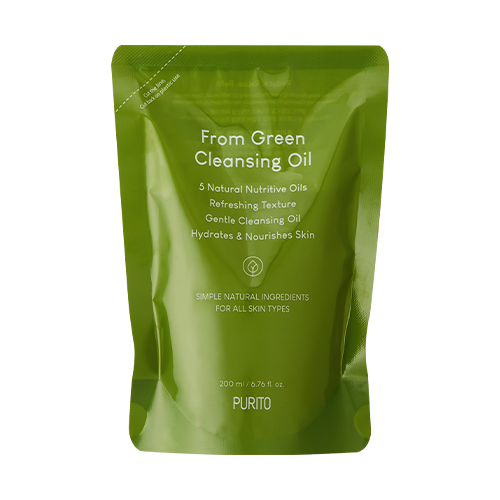 From Green Cleansing Oil Refill Pouch (200ml)