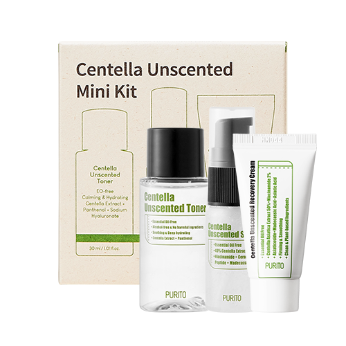 Centella Unscented Mini Kit (Inc. 3 items)