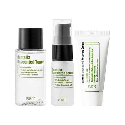 Centella Unscented Mini Kit (Inc. 3 items)