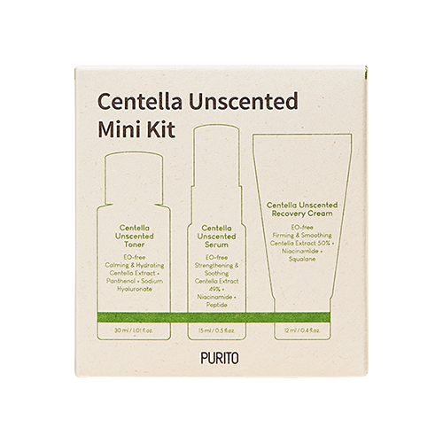 Centella Unscented Mini Kit (Inc. 3 items)