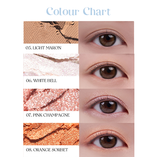 ROM&ND NEW Better Than Palette 08 Peach Dahlia Garden (7.5g) PURESEOUL
