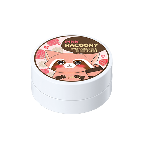 Pink Racoony Hydrogel Eye & Cheek Patch - 60pcs