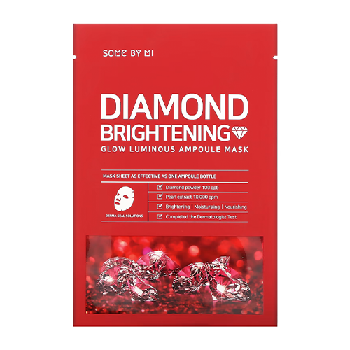 Red Diamond Brightening Glow Luminous Ampoule Mask - 1pcs