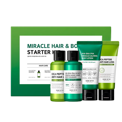 Miracle Hair & Body Starter Kit (Inc. 4 Items)
