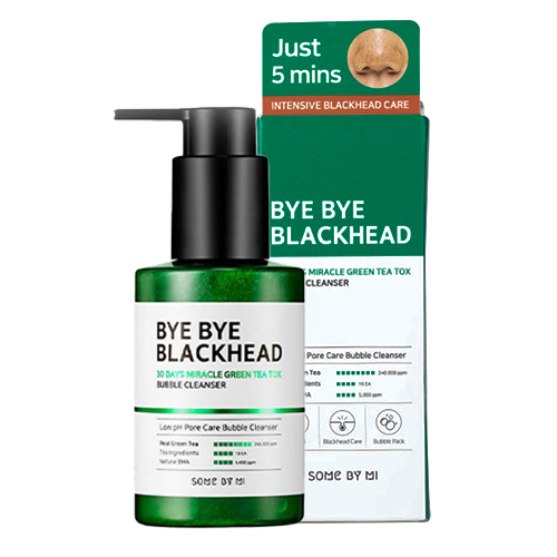 Bye Bye Blackhead 30 Days Miracle Green Tea Tox Bubble Cleanser (120g)