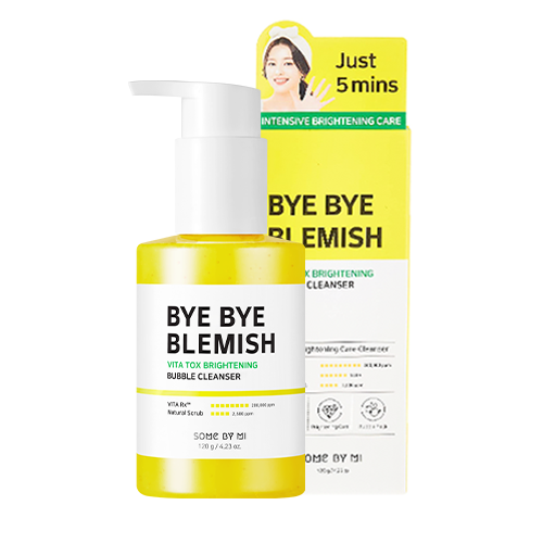 Bye Bye Blemish Vita Tox Brightening Bubble Cleanser (120g)