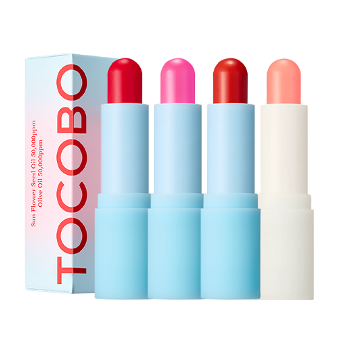 Glass Tinted Lip Balms - 4 Colours (3.5g)