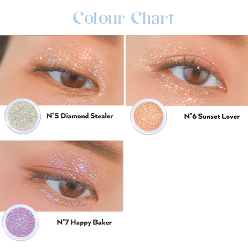 NEW Get Loose Glitter Gel- 3 Colours (4g)