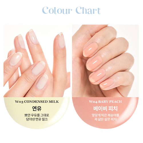 Mood Pebble Nail, Milk Grocery Series - 6 Colours (7g)